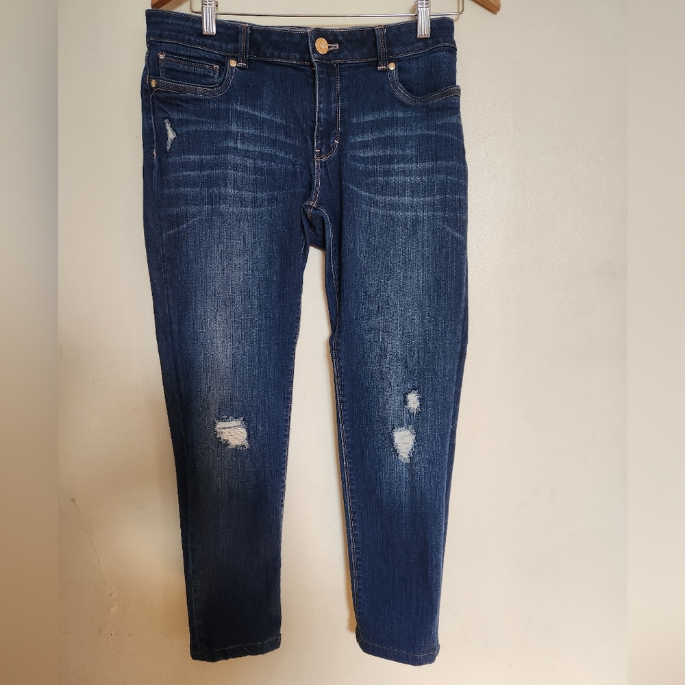 👖blue denim pants  new